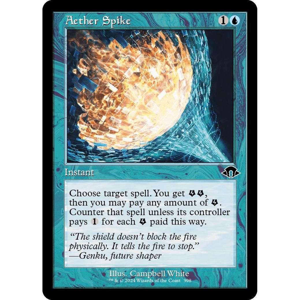 Image for Aether Spike (Retro Frame) (398) (MH3) - Magic: The Gathering