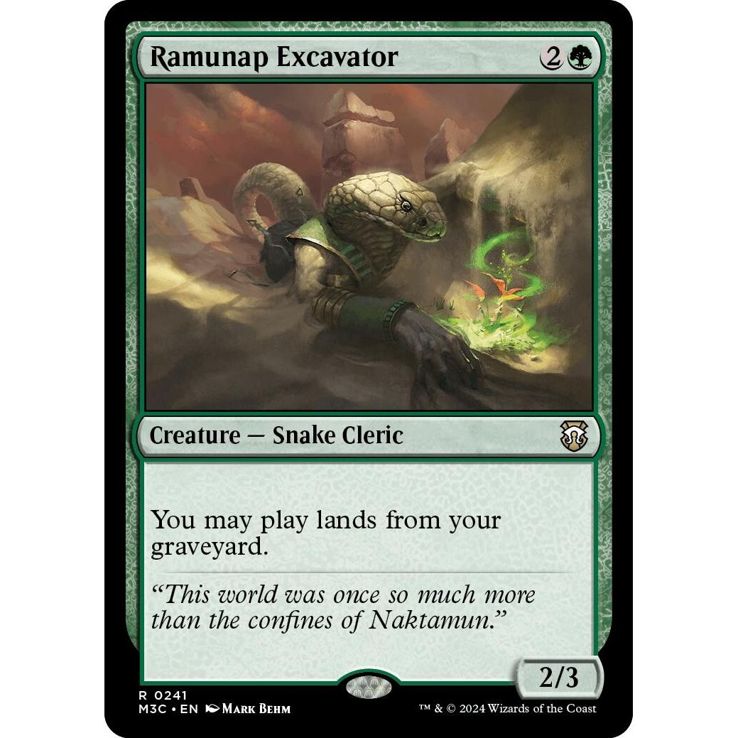 Image for Ramunap Excavator (241) (M3C) - Magic: The Gathering