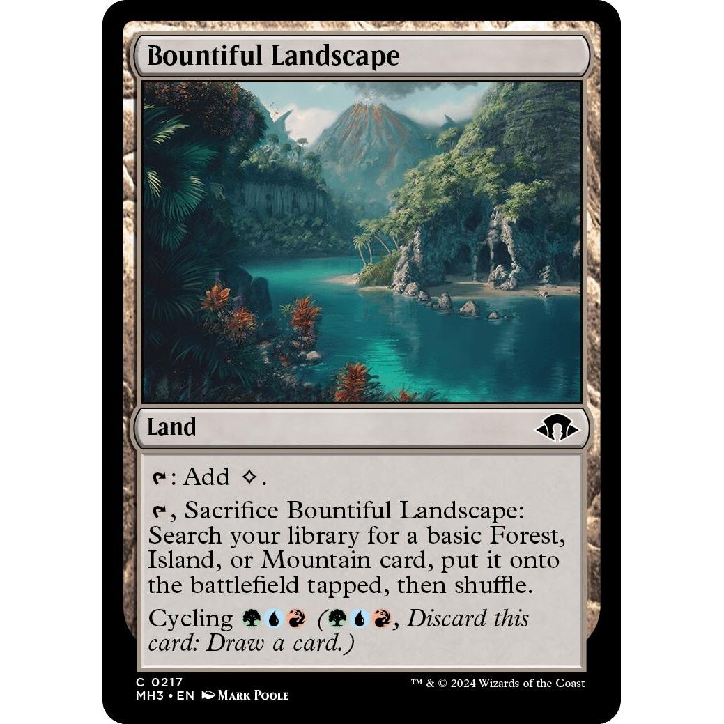 Image for Bountiful Landscape (217) (MH3) - Magic: The Gathering