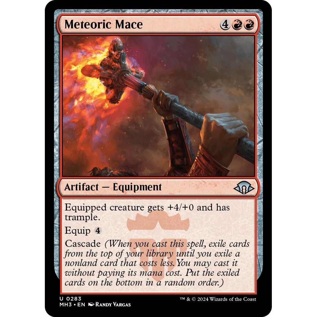 Image for Meteoric Mace (283) (MH3) - Magic: The Gathering