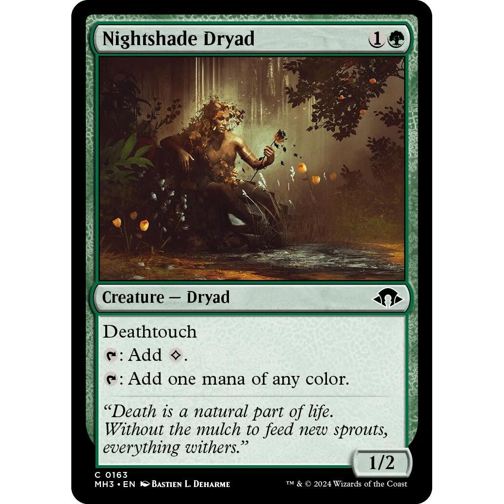 Image for Nightshade Dryad (163) (MH3) - Magic: The Gathering