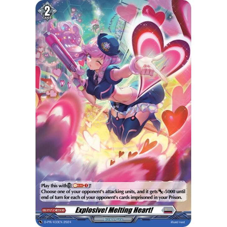 Image for Explosive! Melting Heart! (Foil) (433) (D-PR/433EN) (D-PR) - Cardfight Vanguard