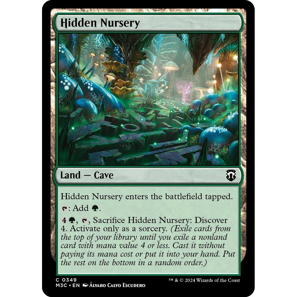 Image for Hidden Nursery (Ripple Foil) (349) (M3C) - Magic: The Gathering