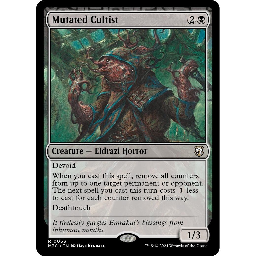 Image for Mutated Cultist (53) (M3C) - Magic: The Gathering