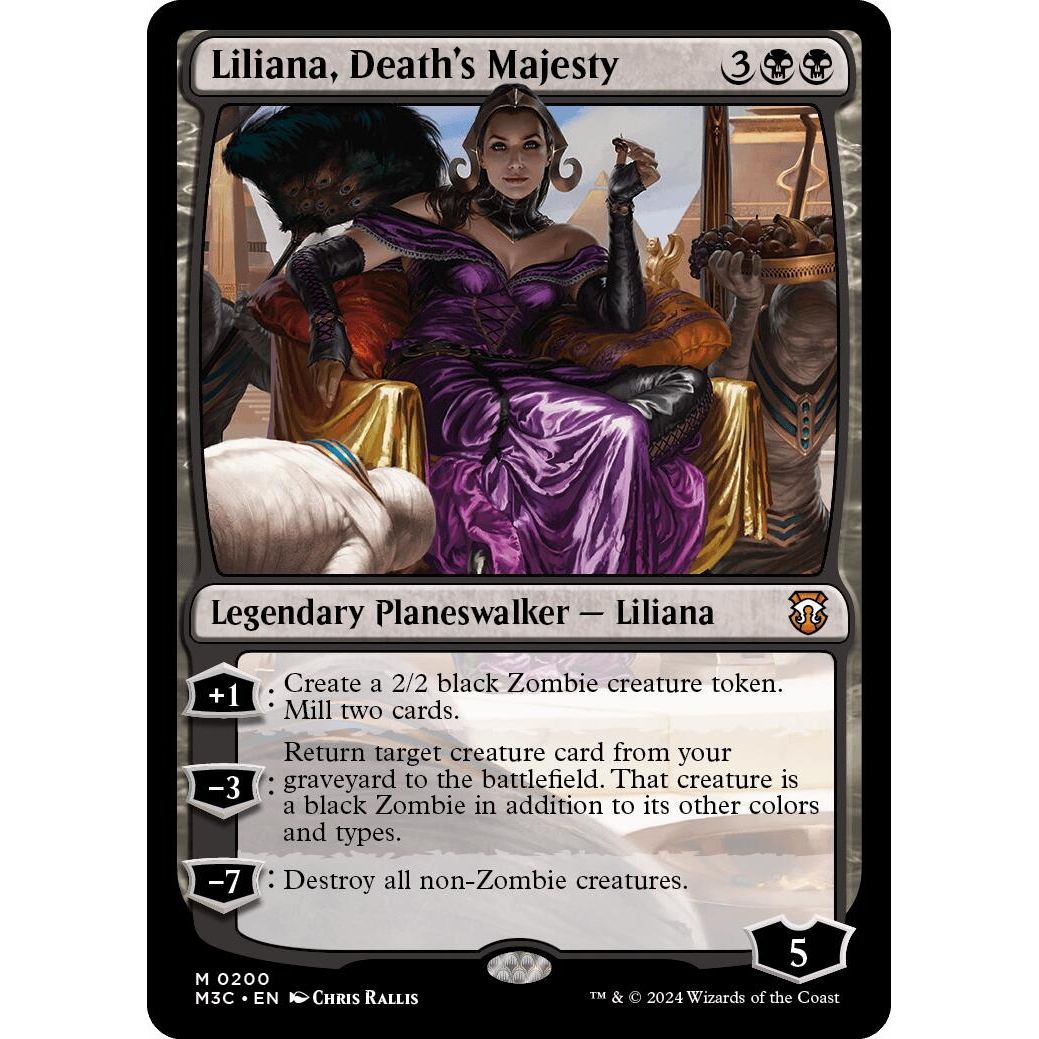 Image for Liliana, Death's Majesty (200) (M3C) - Magic: The Gathering