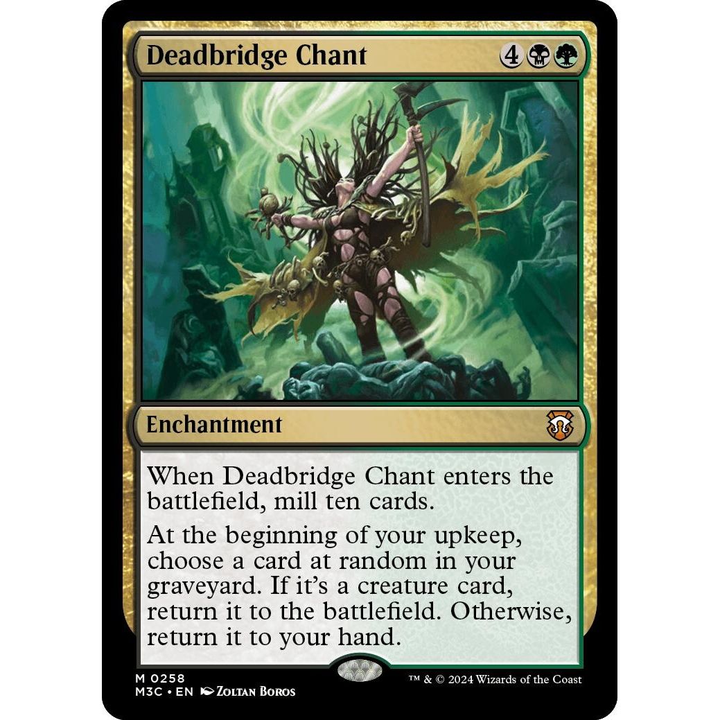 Image for Deadbridge Chant (258) (M3C) - Magic: The Gathering