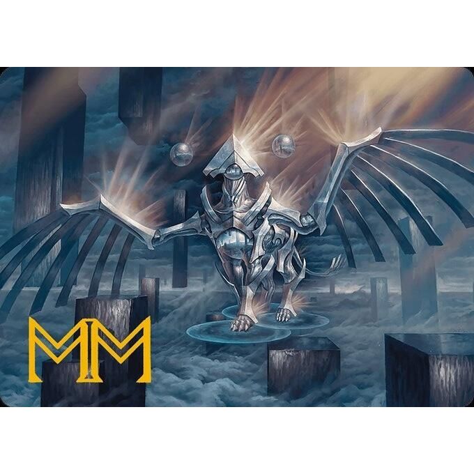 Image for Sphinx of the Revelation Art Card (Gold-Stamped Signature) (34) (ASMH3) - Magic: The Gathering