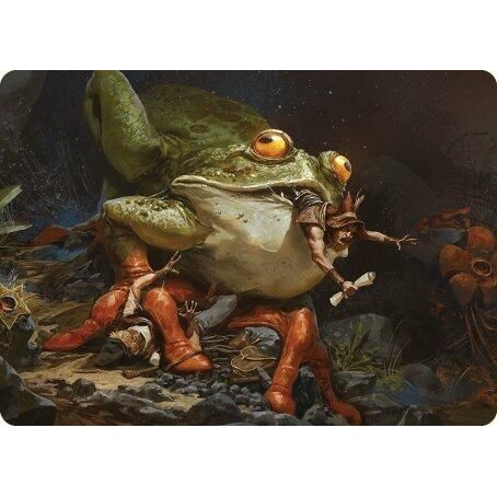 Image for Rampant Frogantua Art Card (32) (ASMH3) - Magic: The Gathering