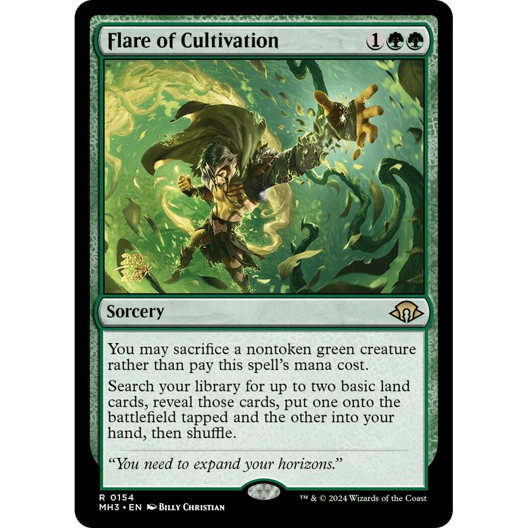 Image for Flare of Cultivation (154) (PRE) - Magic: The Gathering