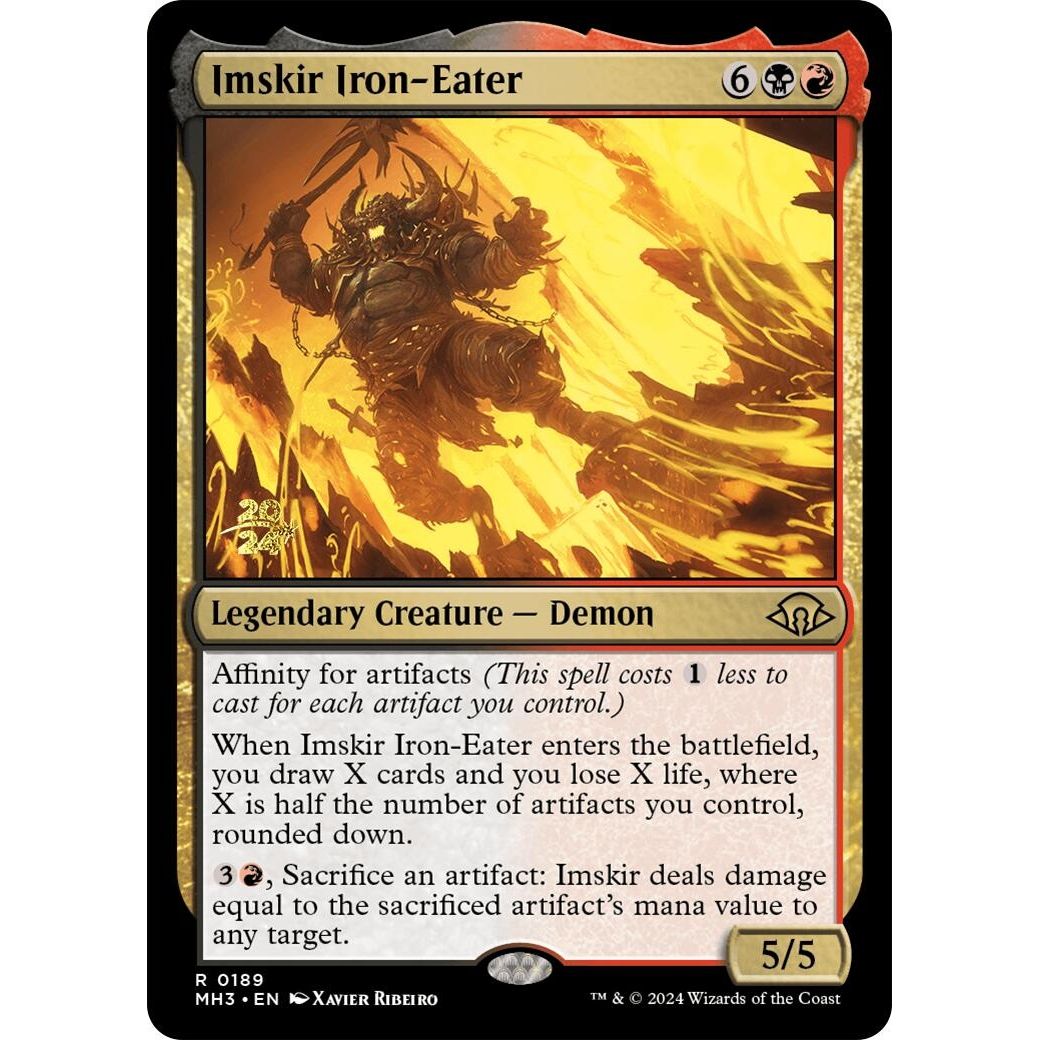 Image for Imskir Iron-Eater (189) (PRE) - Magic: The Gathering