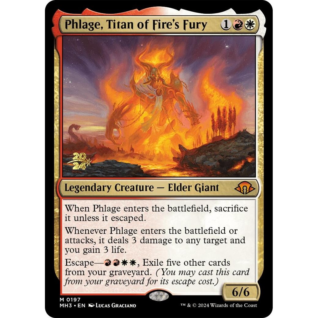 Image for Phlage, Titan of Fire's Fury (197) (PRE) - Magic: The Gathering