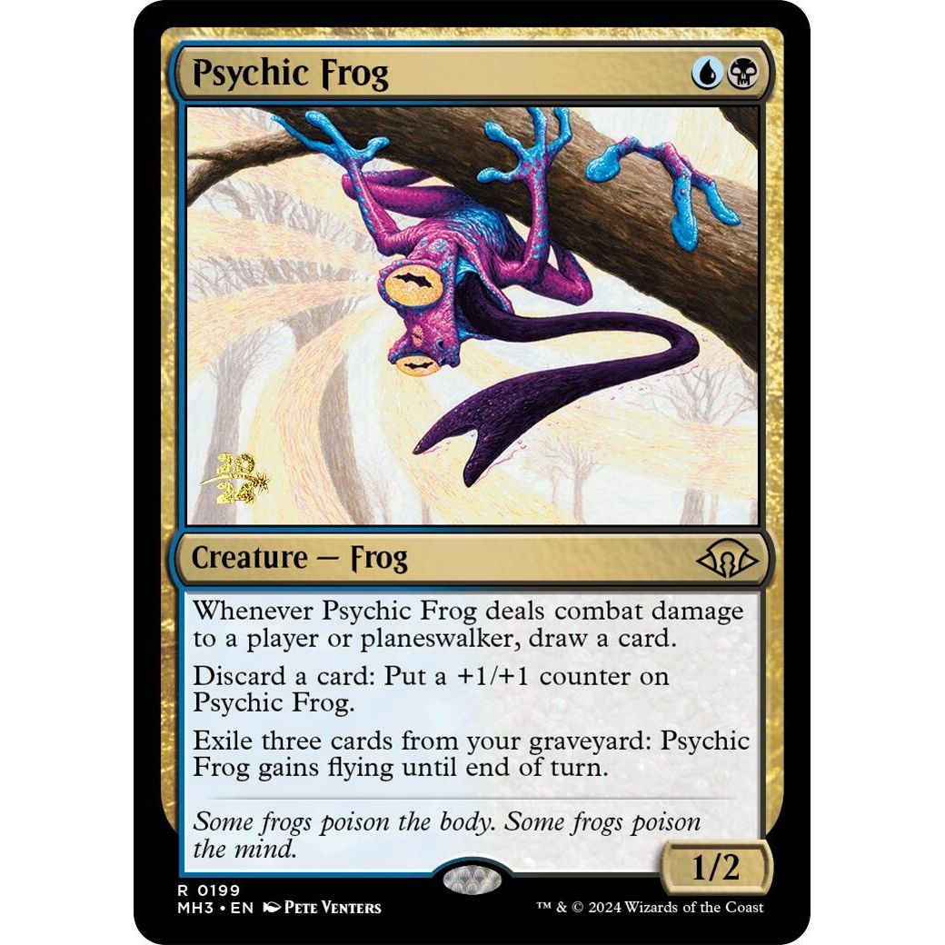 Image for Psychic Frog (199) (PRE) - Magic: The Gathering