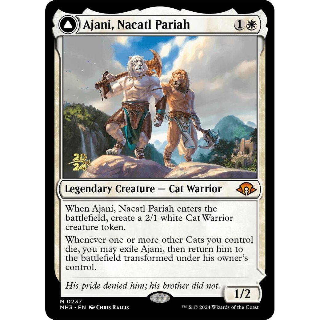 Image for Ajani, Nacatl Pariah (237) (PRE) - Magic: The Gathering