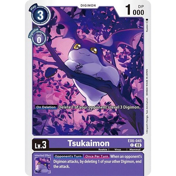 Image for Tsukaimon (EX6-045 C) (EX06) - Digimon Card Game
