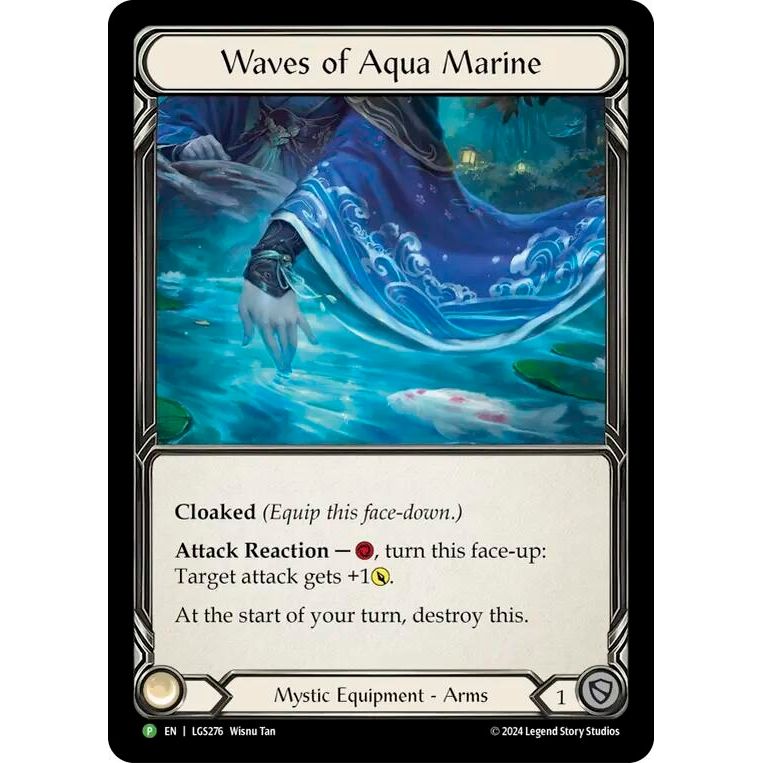 Image for Waves of Aqua Marine - LGS276 (LGS276) (PR) - Flesh and Blood TCG