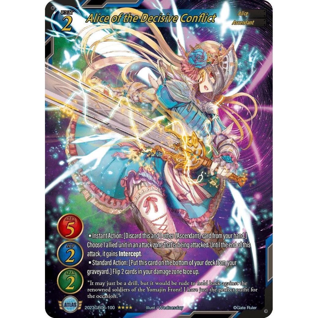 Image for Alice of the Decisive Conflic (2023GB06-100) - Gate Ruler