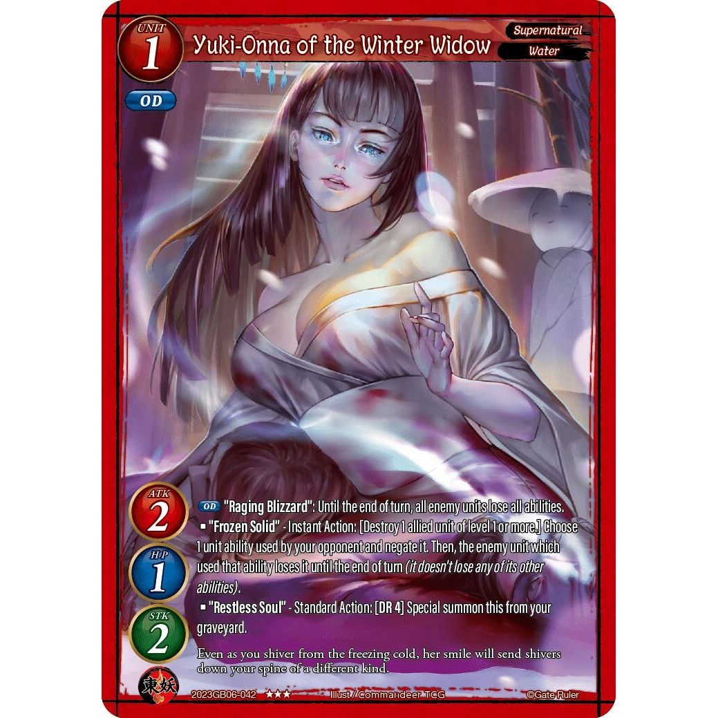 Image for Yuki-Onna of the Winter Widow (2023GB06-043) - Gate Ruler