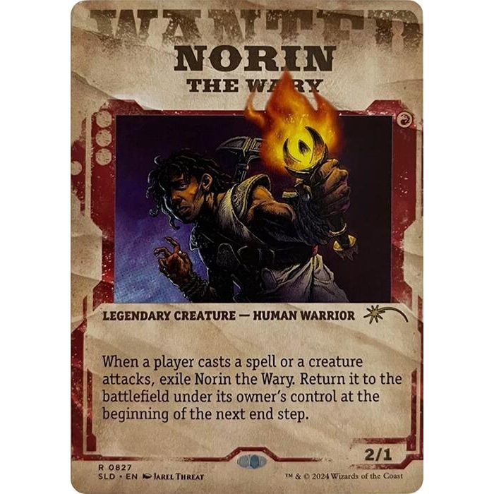 Image for Norin the Wary (827) (SLD) - Magic: The Gathering