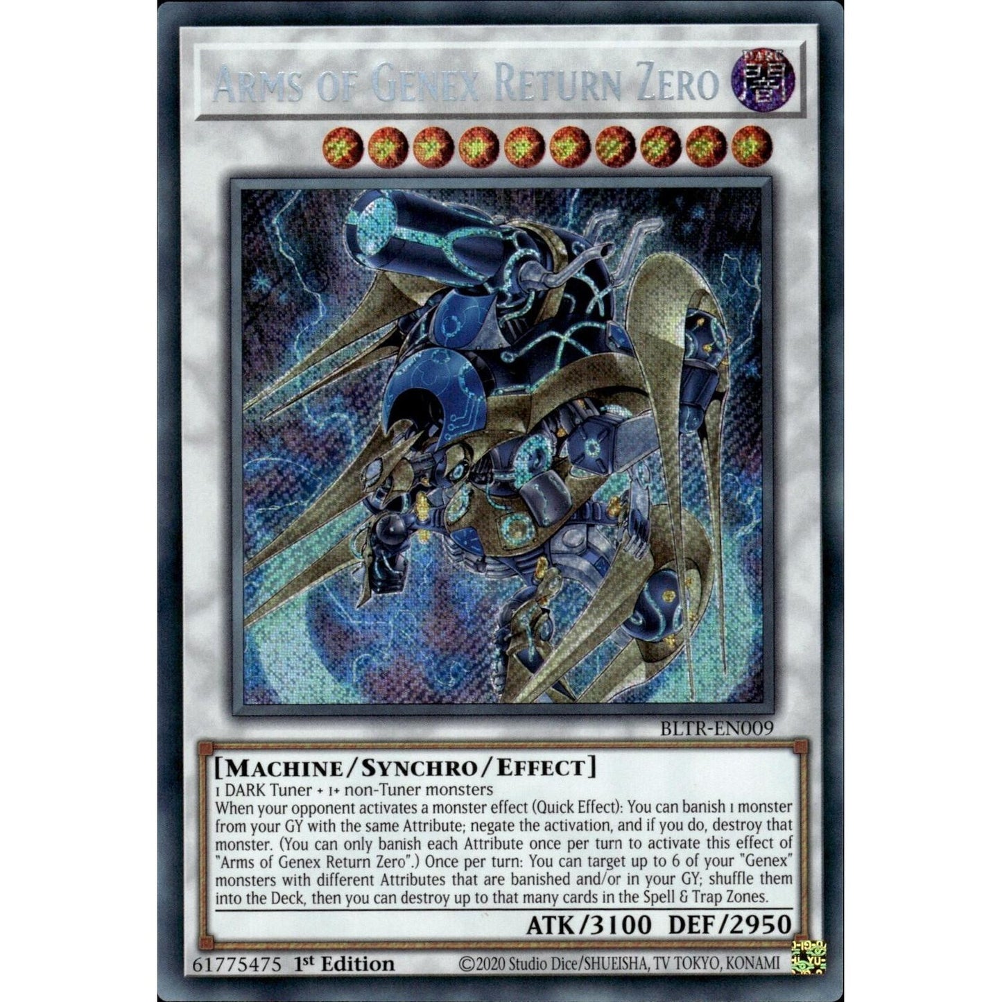 Image for Arms of Genex Return Zero (BLTR-EN009) (BLTR) - YuGiOh