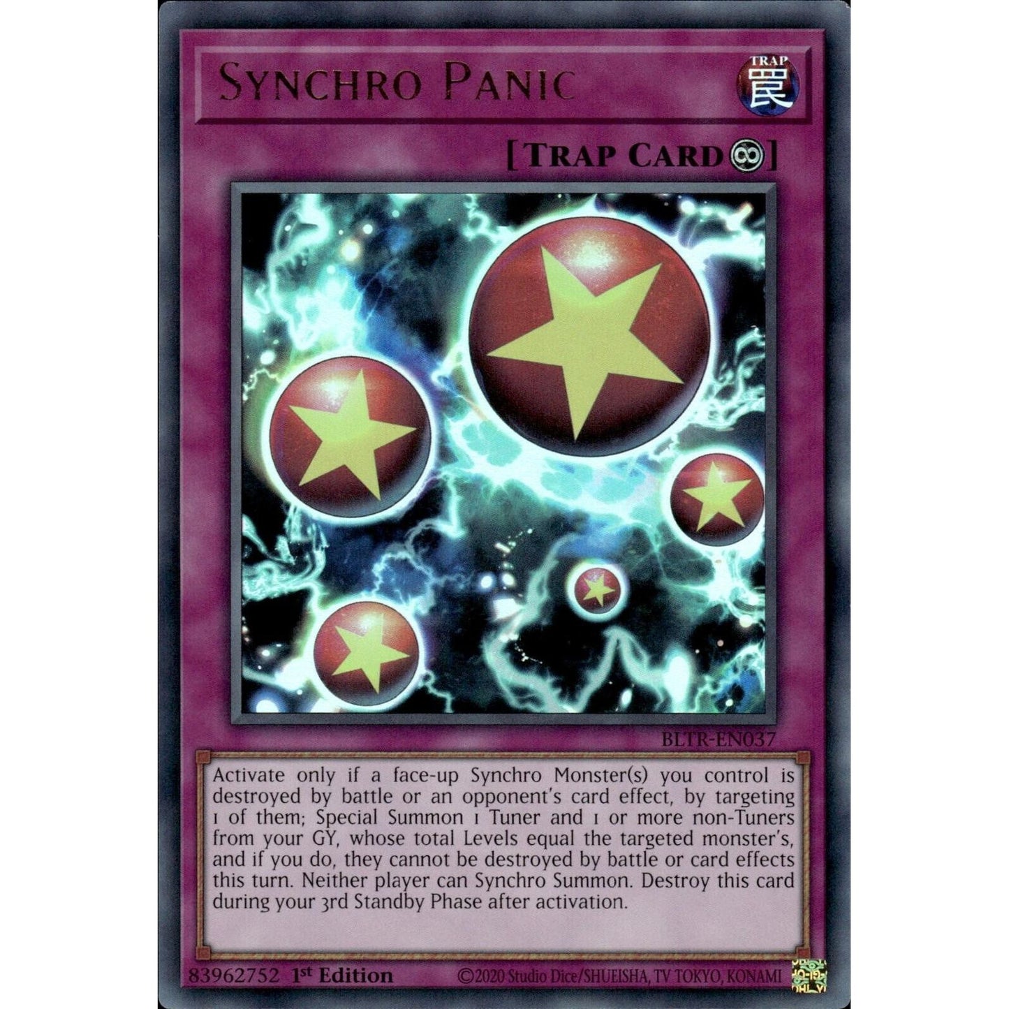 Image for Synchro Panic (BLTR-EN037) (BLTR) - YuGiOh