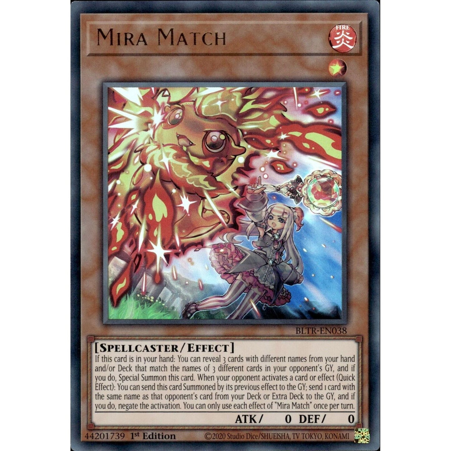 Image for Mira Match (BLTR-EN038) (BLTR) - YuGiOh