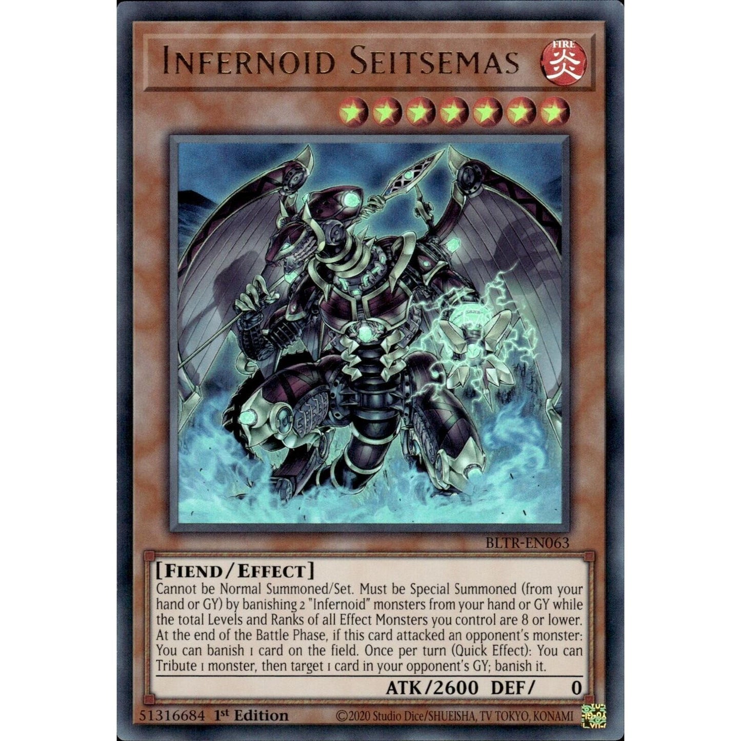 Image for Infernoid Seitsemas (BLTR-EN063) (BLTR) - YuGiOh