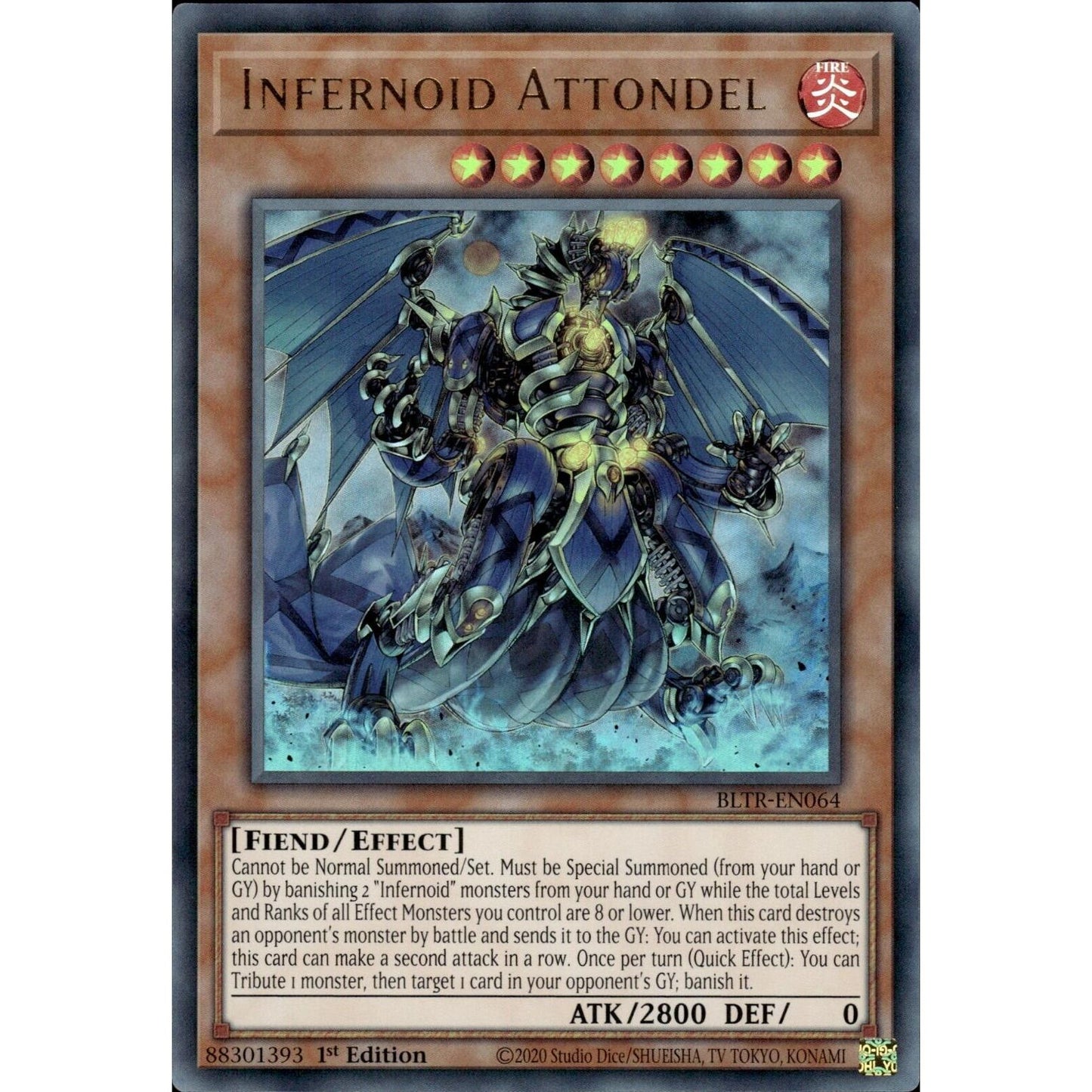 Image for Infernoid Attondel (BLTR-EN064) (BLTR) - YuGiOh