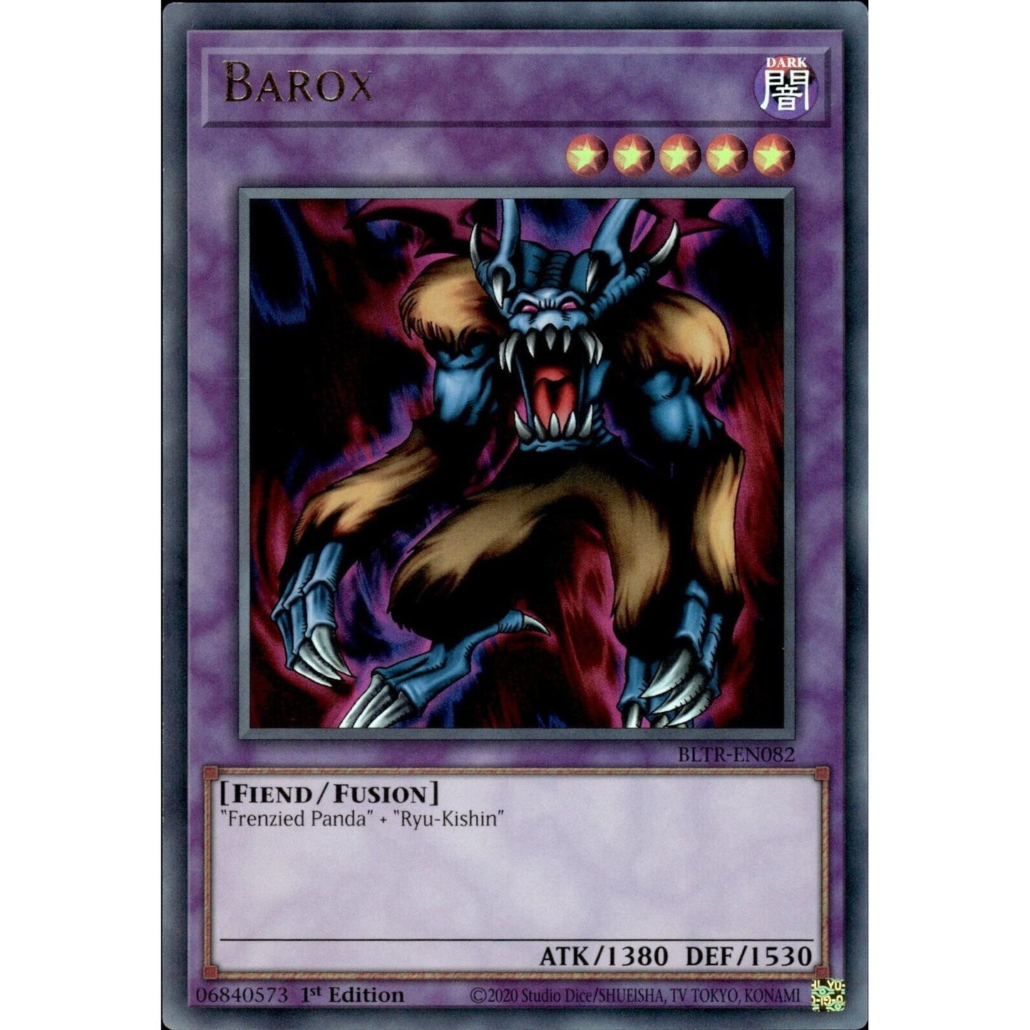 Image for Barox (BLTR-EN082) (BLTR) - YuGiOh