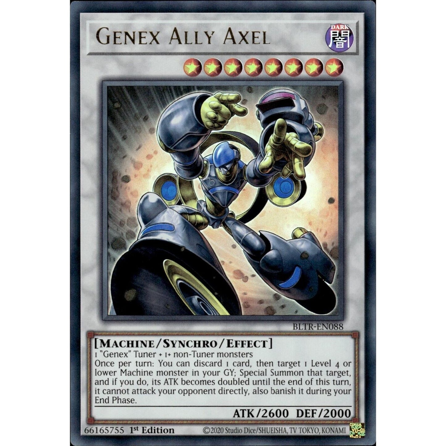 Image for Genex Ally Axel (BLTR-EN088) (BLTR) - YuGiOh