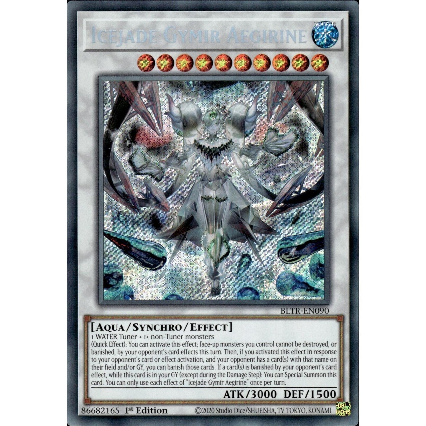 Image for Icejade Gymir Aegirine (BLTR-EN090) (BLTR) - YuGiOh