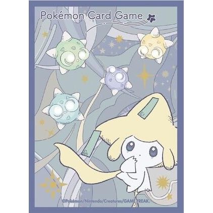 Image for Pokemon TCG: Pokemon Center Japan Exclusive Card Sleeves - Jirachi and Minior (64-Pack) - Card Sleeves