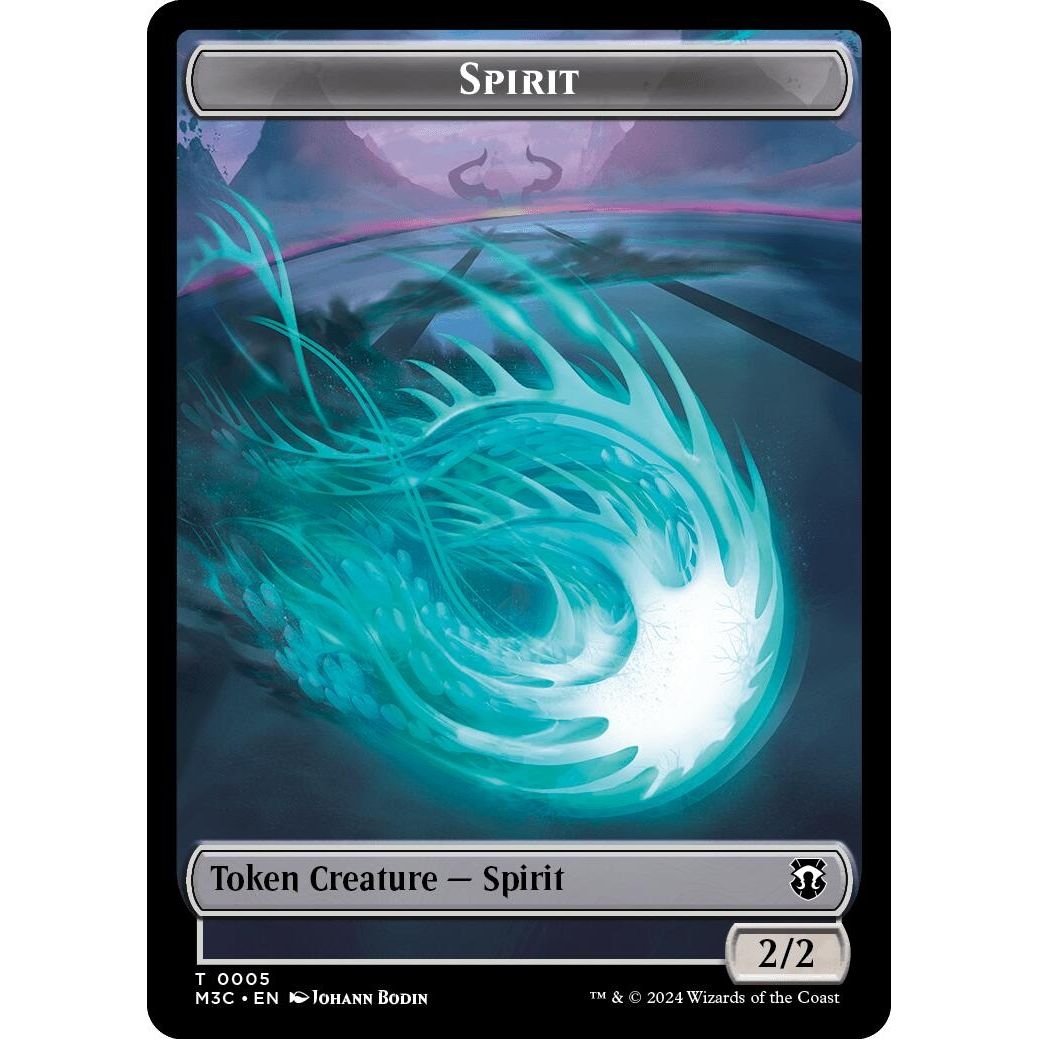 Image for Spirit (Ripple Foil) // Eldrazi Double-Sided Token (5 // 1) (M3C) - Magic: The Gathering