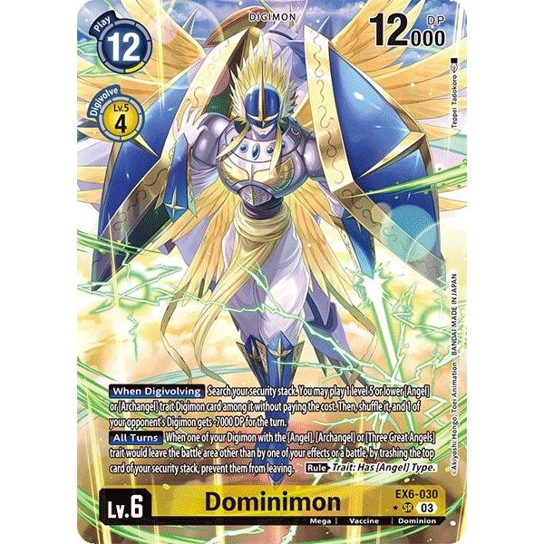 Image for Dominimon (Alternate Art) (EX6-030 SR) (EX06) - Digimon Card Game