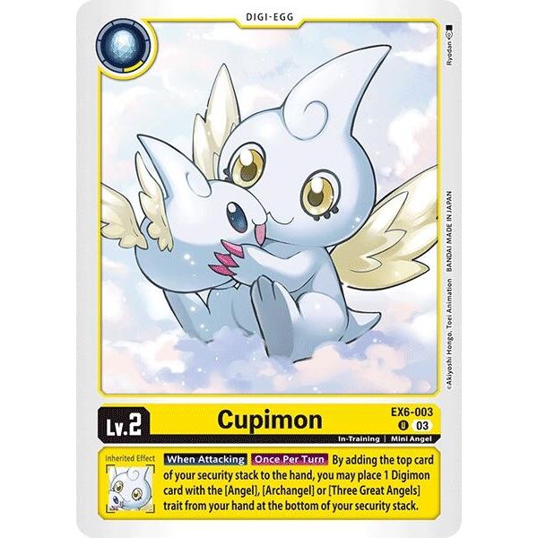 Image for Cupimon (EX6-003 U) (EX06) - Digimon Card Game