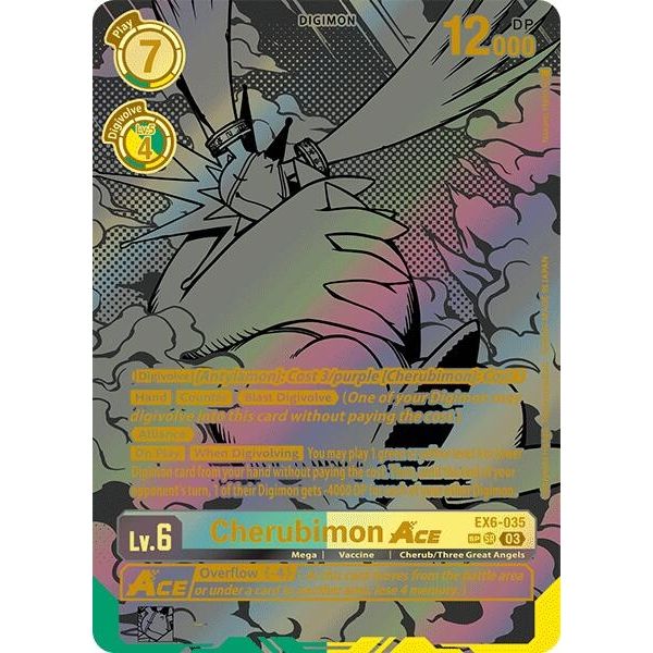 Image for Cherubimon ACE (Textured) (EX6-035 SR) (EX06) - Digimon Card Game