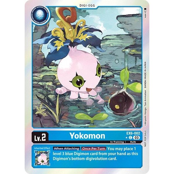 Image for Yokomon (Box Promotion Pack: Infernal Ascension) (EX6-002 C) (EX06) - Digimon Card Game