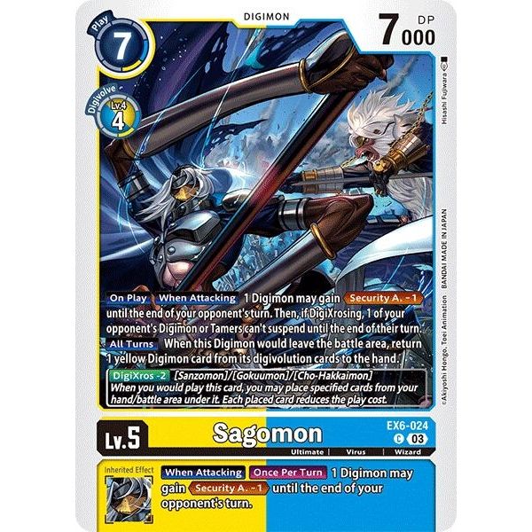 Image for Sagomon (EX6-024 C) (EX06) - Digimon Card Game