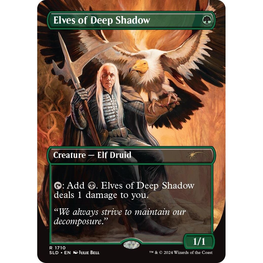 Image for Elves of Deep Shadow (1710) (SLD) - Magic: The Gathering