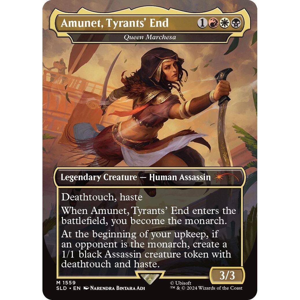 Image for Amunet, Tyrants' End - Queen Marchesa (1559) (SLD) - Magic: The Gathering