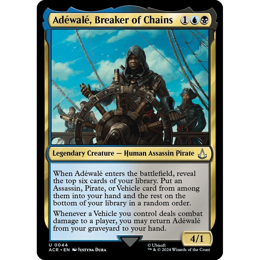 Image for Adewale, Breaker of Chains (44) (ACR) - Magic: The Gathering