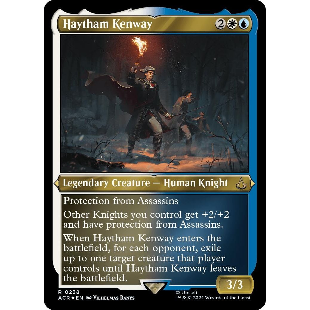 Image for Haytham Kenway (Foil Etched) (238) (ACR) - Magic: The Gathering