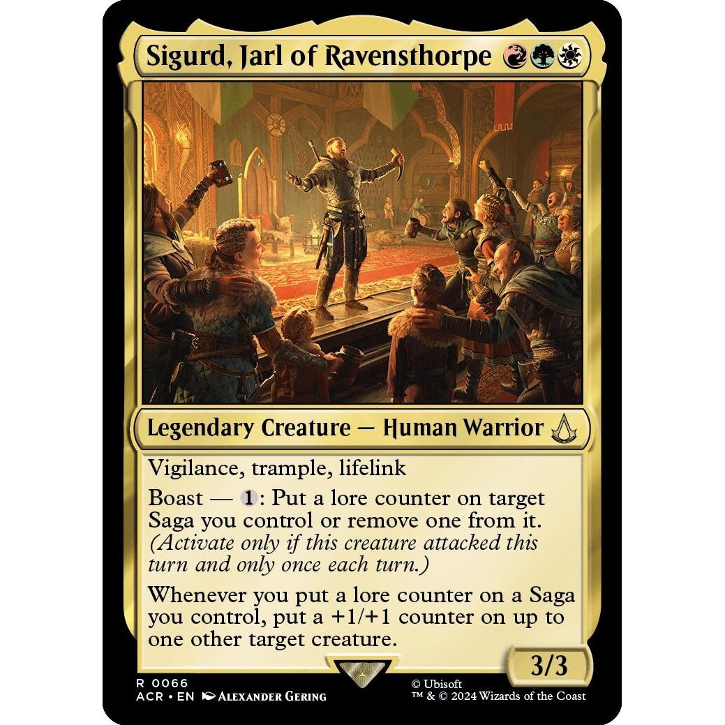 Image for Sigurd, Jarl of Ravensthorpe (66) (ACR) - Magic: The Gathering