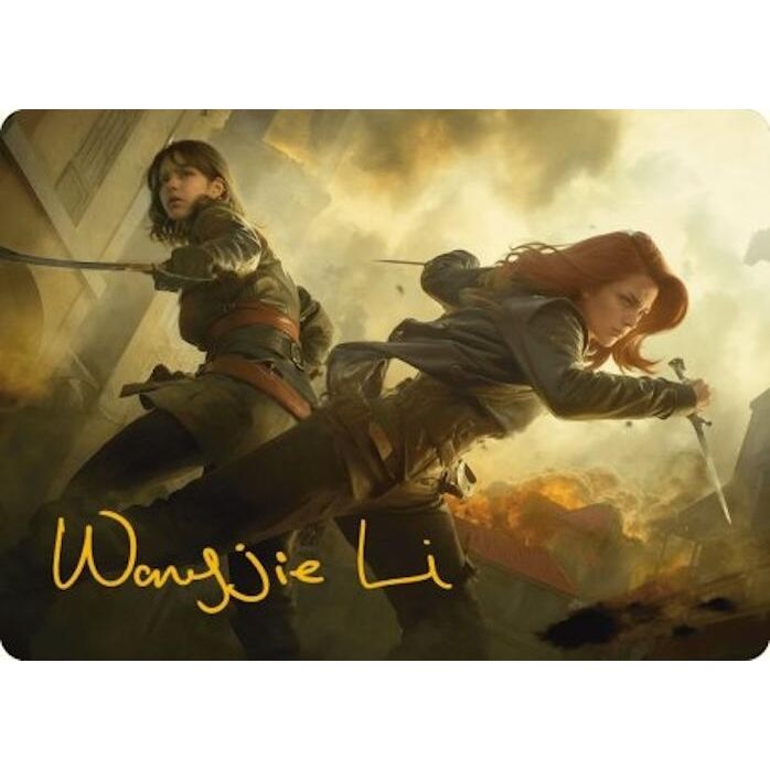 Image for Mary Read and Anne Bonny Art Card (Gold-Stamped Signature) (7) (ASACR) - Magic: The Gathering