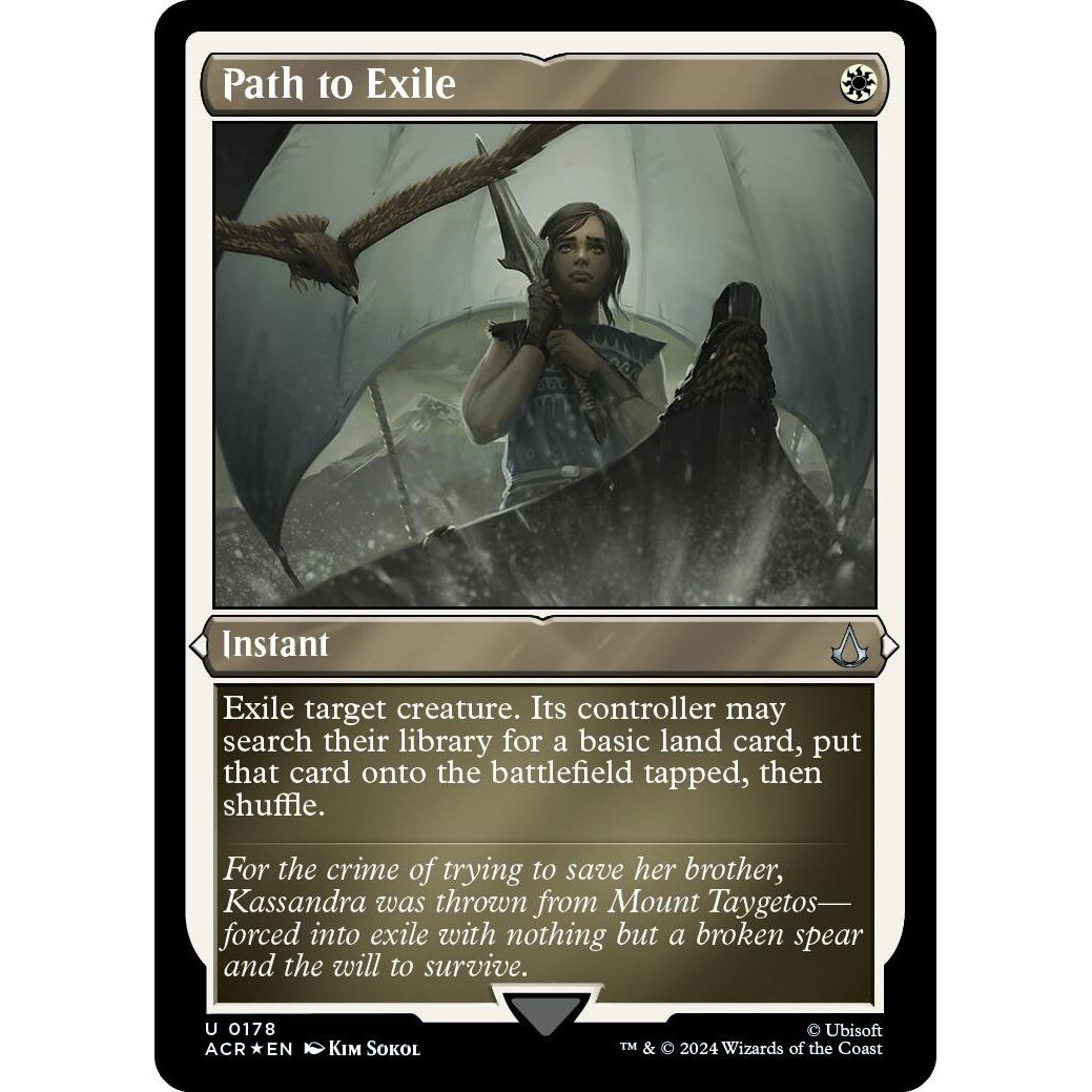 Image for Path to Exile (Foil Etched) (178) (ACR) - Magic: The Gathering