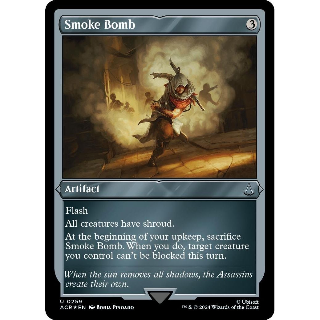 Image for Smoke Bomb (Foil Etched) (259) (ACR) - Magic: The Gathering
