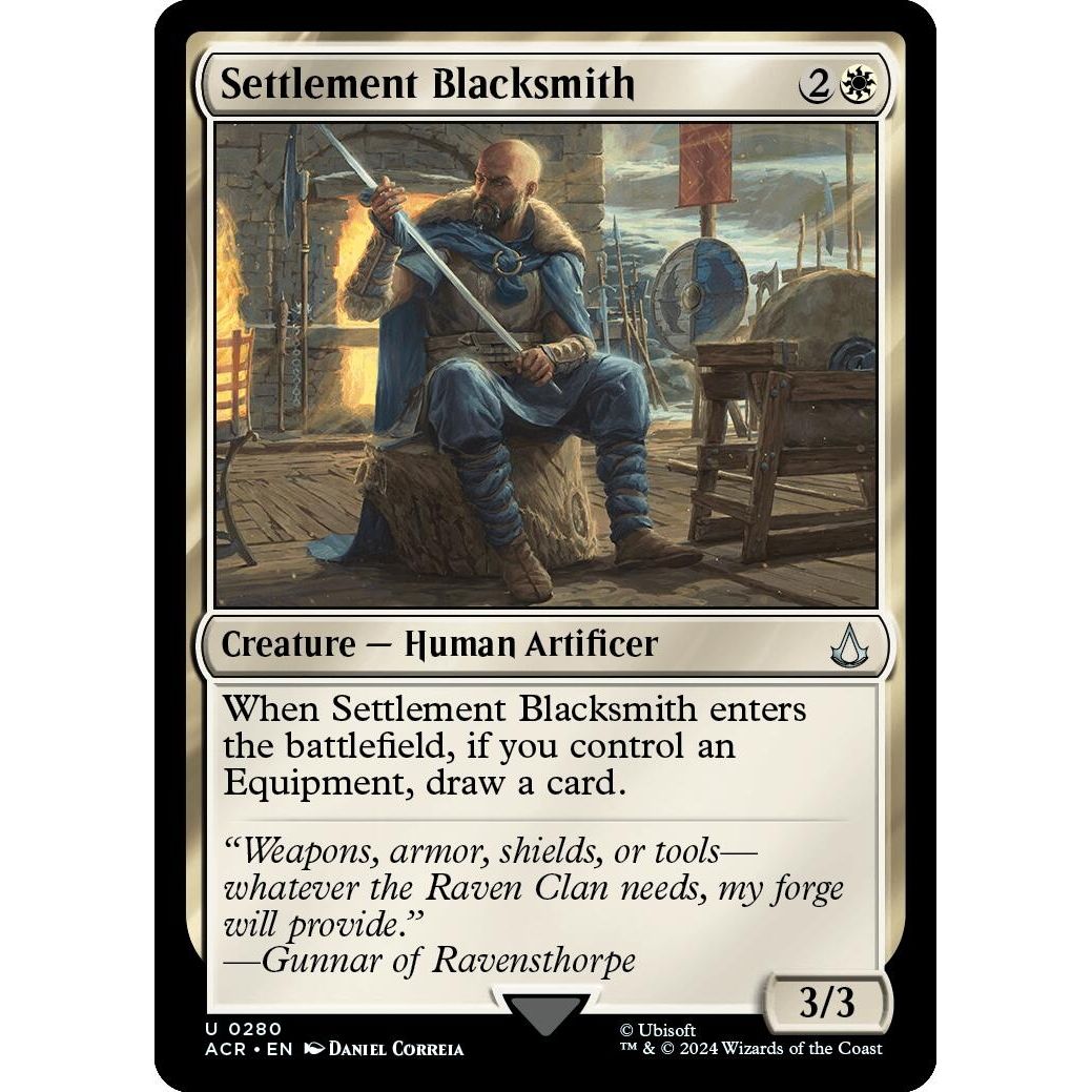 Image for Settlement Blacksmith (280) (ACR) - Magic: The Gathering