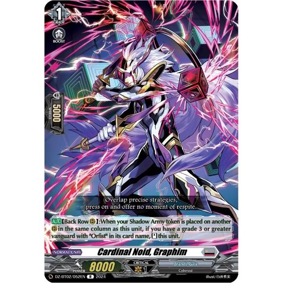 Image for Cardinal Noid, Graphim (DZ-BT02/052EN) (DZ-BT02) - Cardfight Vanguard