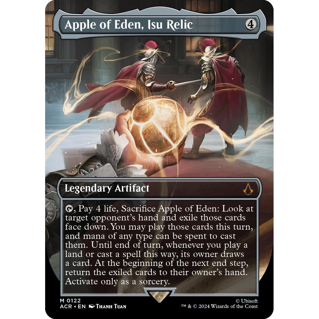 Image for Apple of Eden, Isu Relic (Borderless) (122) (ACR) - Magic: The Gathering