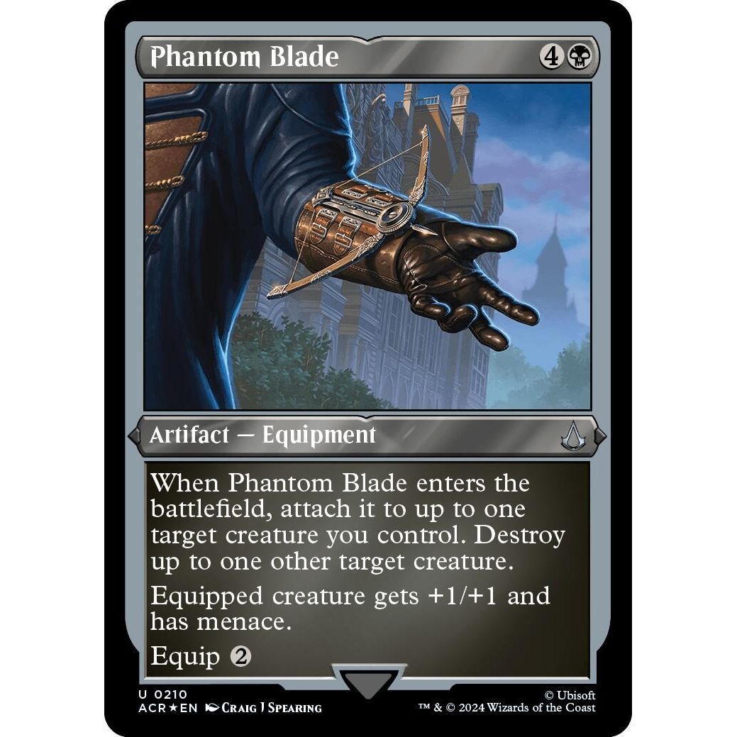 Image for Phantom Blade (Foil Etched) (210) (ACR) - Magic: The Gathering