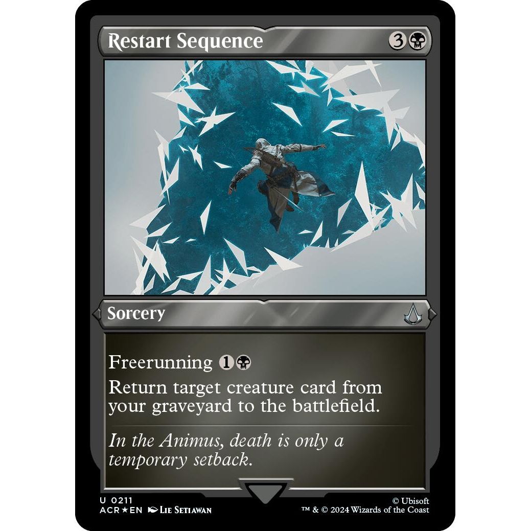Image for Restart Sequence (Foil Etched) (211) (ACR) - Magic: The Gathering